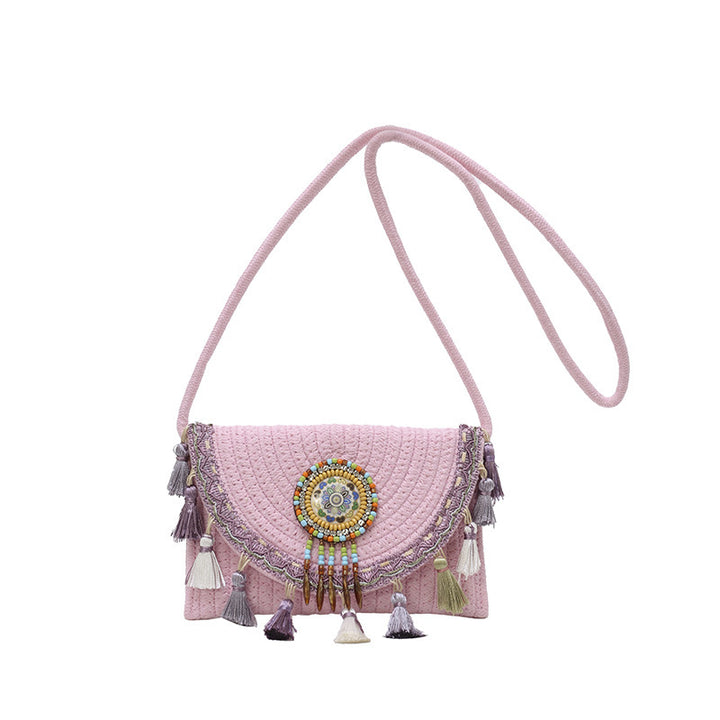 Bohemian-Inspired Handcrafted Beaded Clutch Bowlift