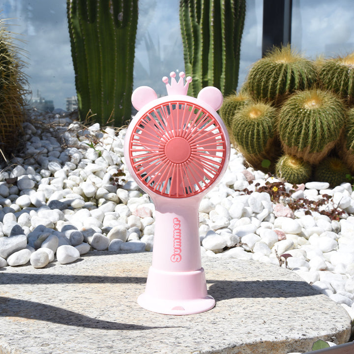 Cute Portable Handheld Fan Bowlift