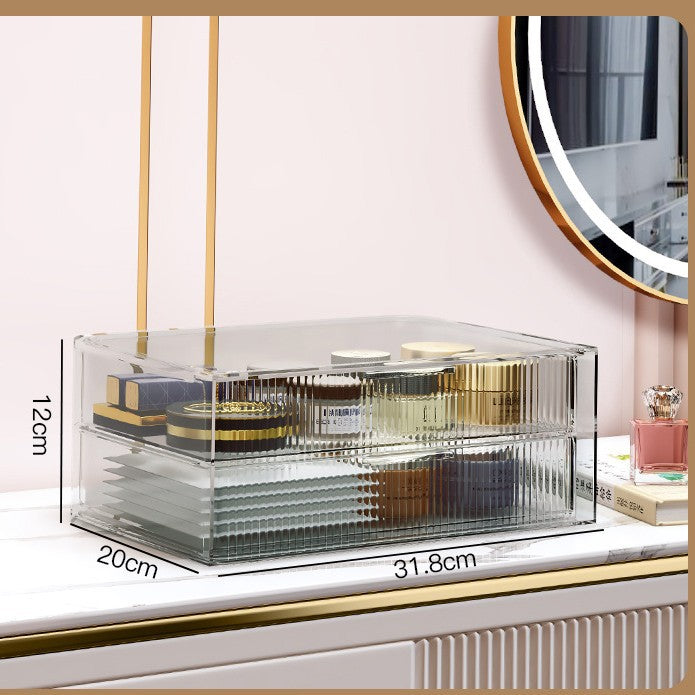 Premium Acrylic Makeup Organizer Bowlift