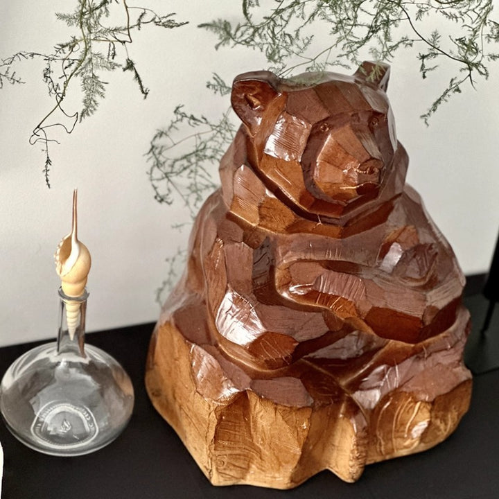 Decorative Wooden Bear