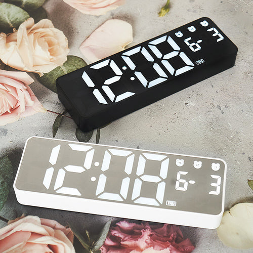 Digital watch with large LED display and multiple alarm function Bowlift