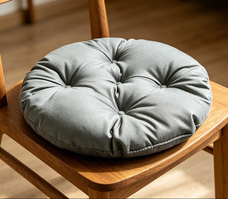 Plush Tufted Chair Cushion Bowlift