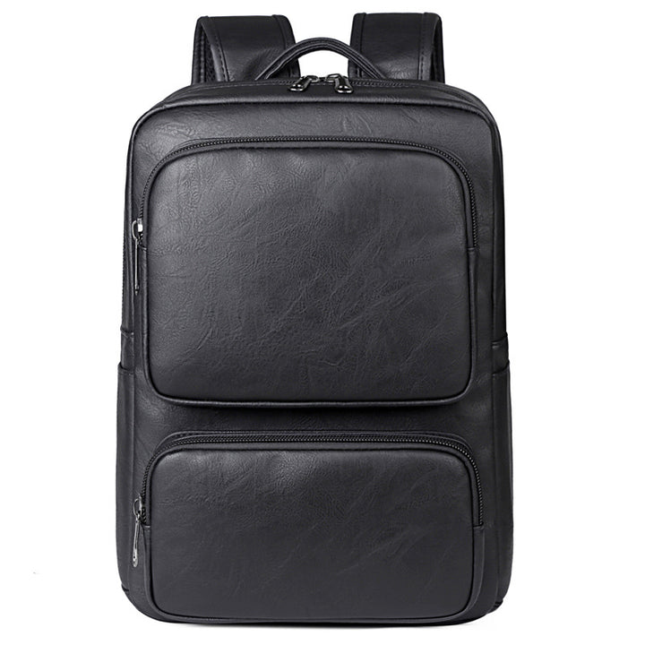 Business Rucksack with High-Quality Artificial Leather and Ergonomic Shoulder Straps Bowlift