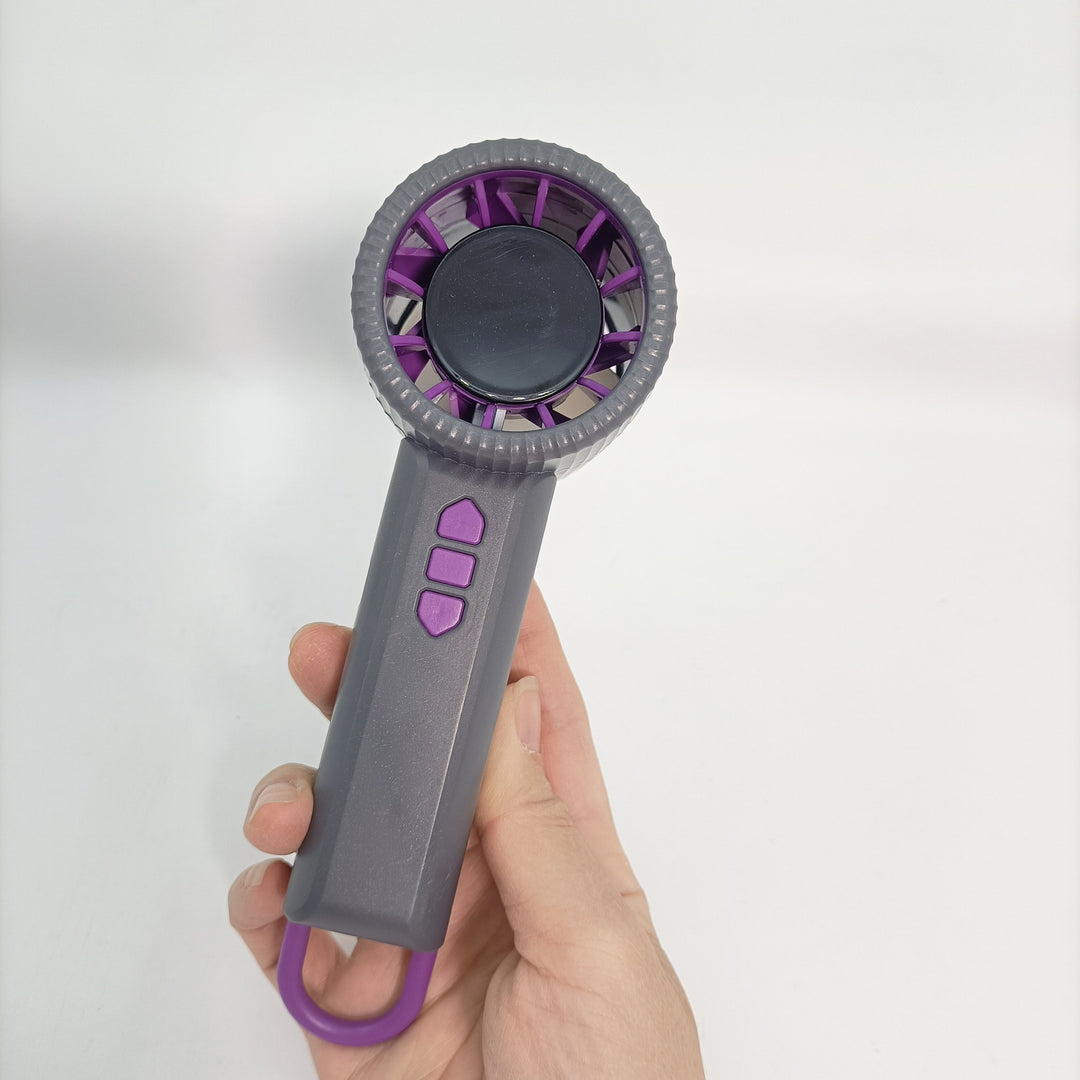 Unisex Portable Hand Fan with multiple speed settings and ergonomic design Bowlift