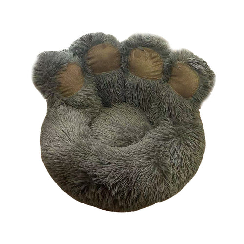 Cozy Paw-Shaped Dog Bed