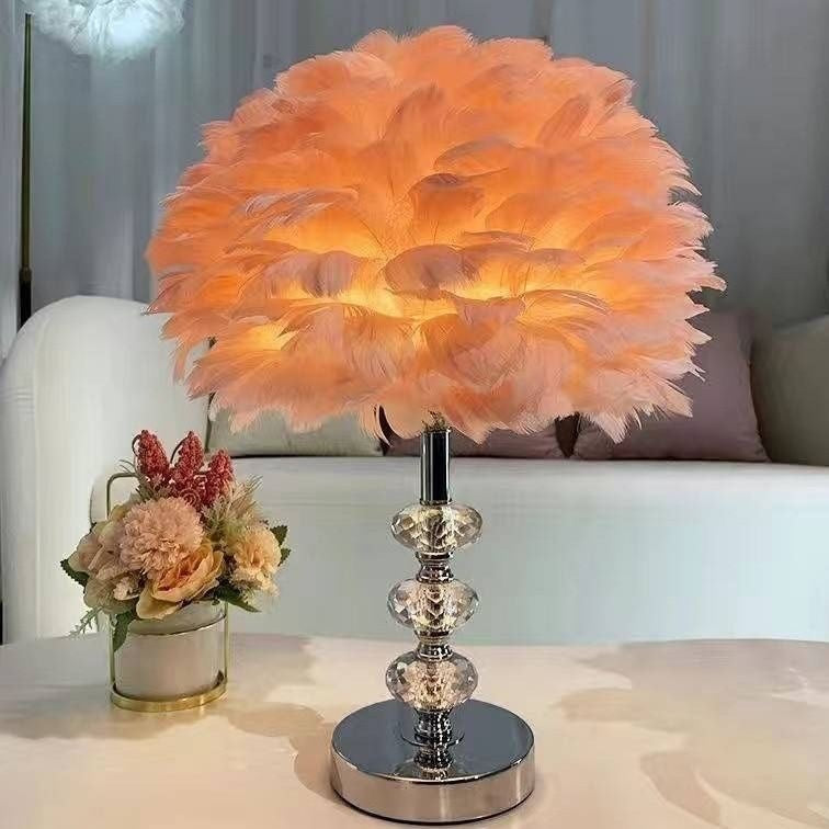 Feather Table Lamp