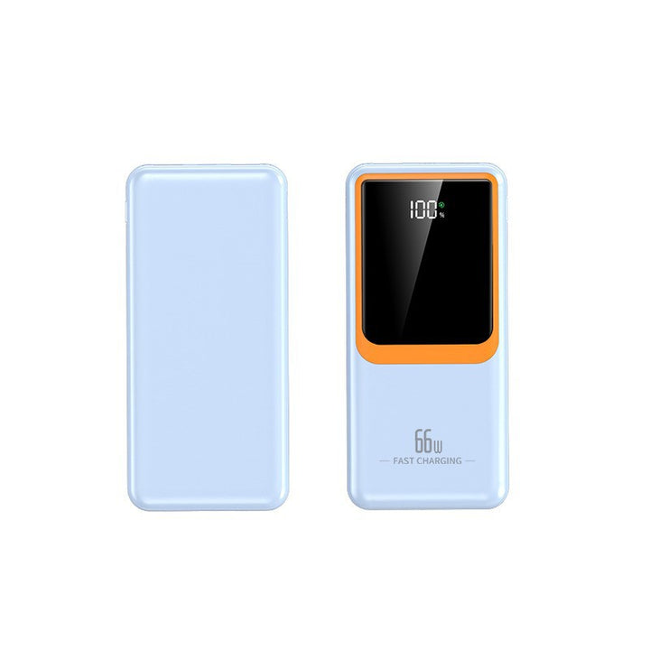 Portable power bank with 66W fast charging technology and LCD display Bowlift