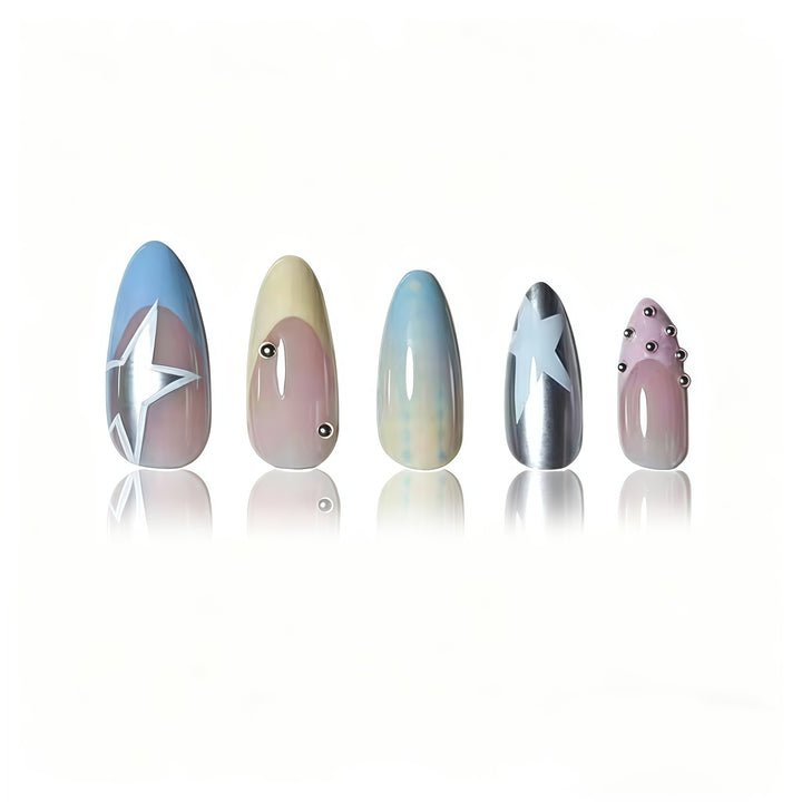 Artistic Gel Nail Art Extensions Bowlift