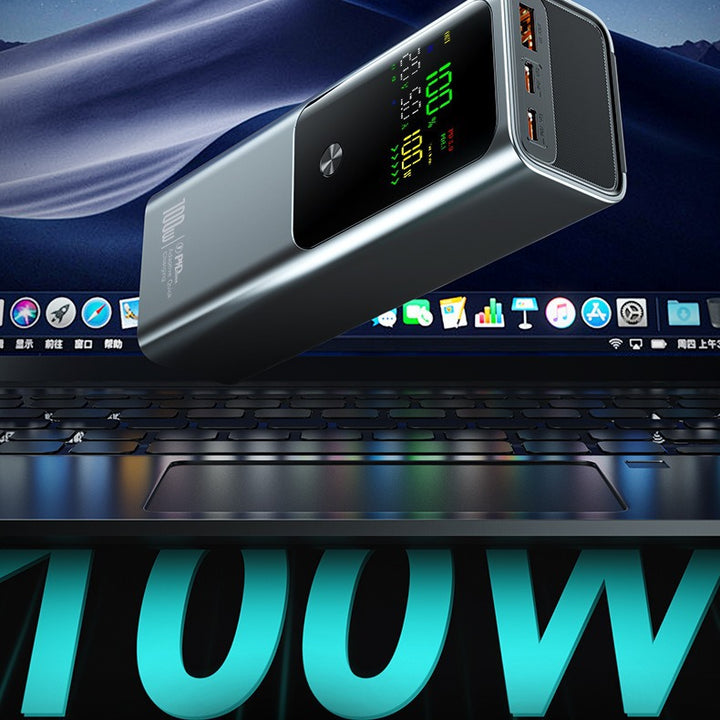 High-performance power bank with LCD display and fast charging function Bowlift