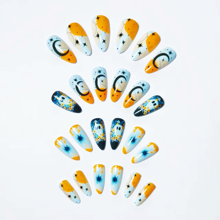 Creative Halloween-style Art Nails Bowlift