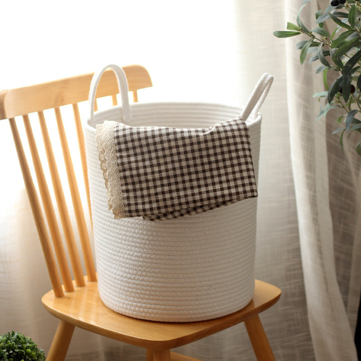 Stylish storage basket with handles Bowlift