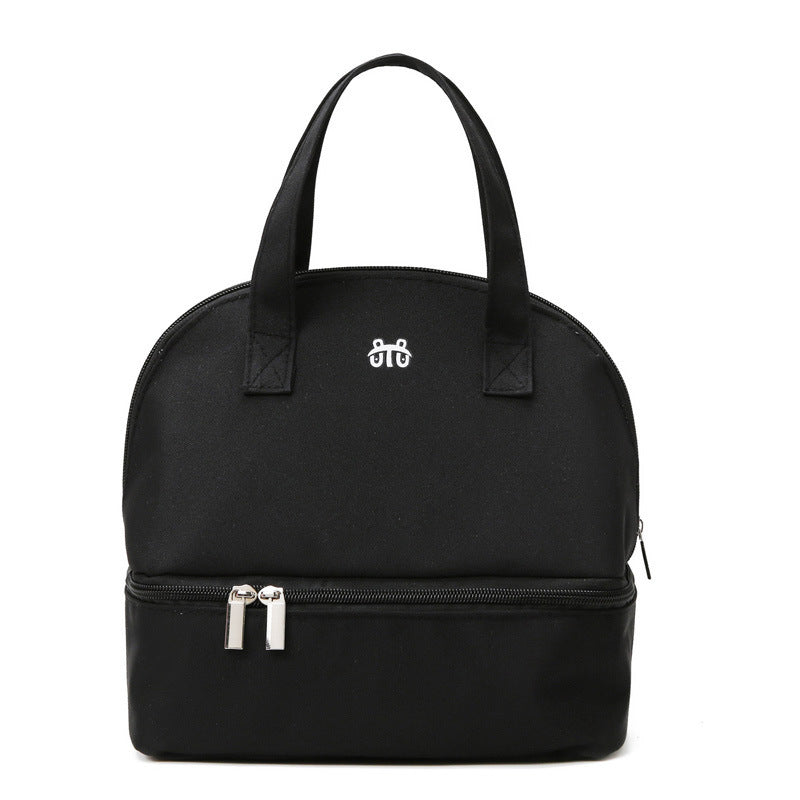 Women's Insulated Lunch Bag with Double Compartment Design Bowlift