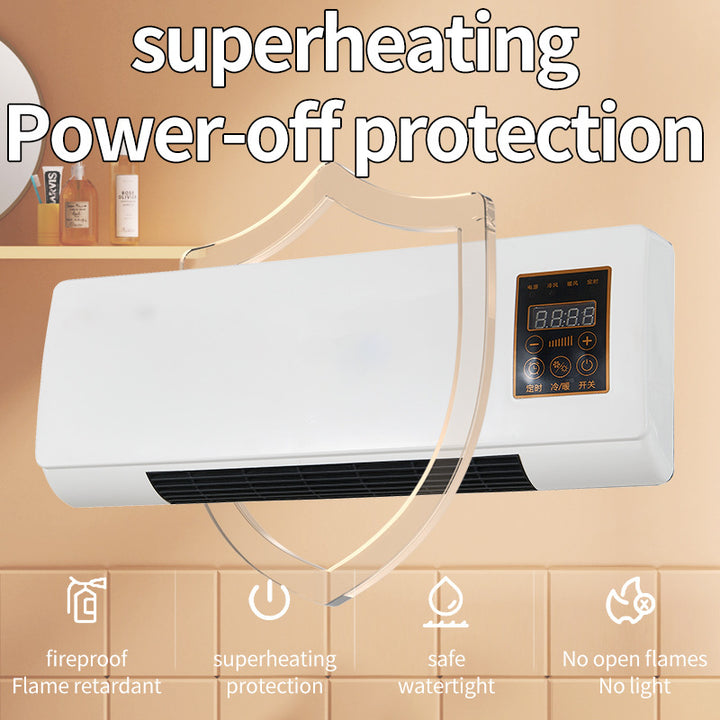 Women Air Conditioner with Digital Display and Remote Control Bowlift