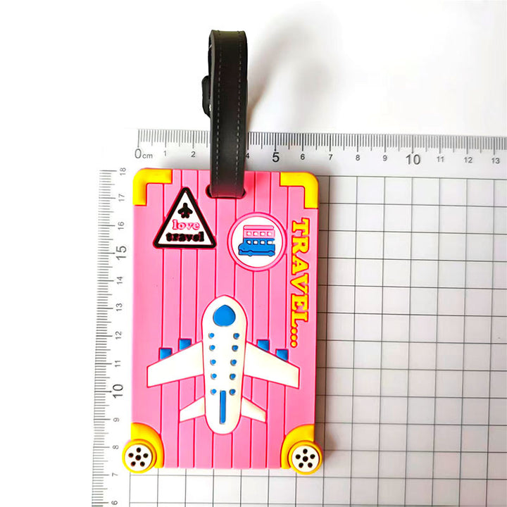 Unisex luggage tag in creative travel design Bowlift