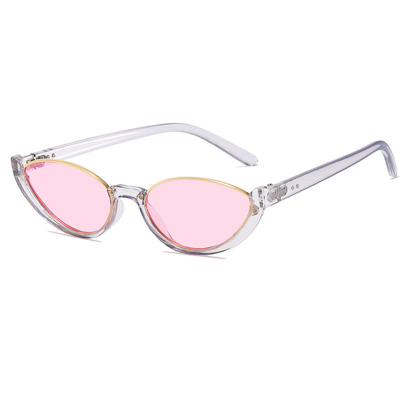 Retro-Inspired Clear Frame Cat Eye Sunglasses Bowlift