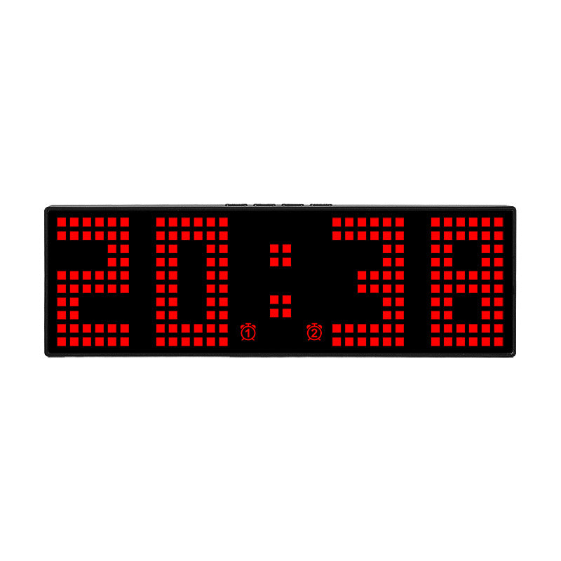 Digital LED alarm clock with color change Bowlift