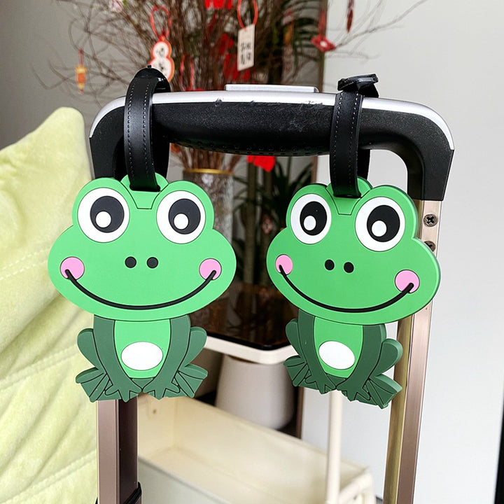 Fun Frog Luggage Tag Bowlift