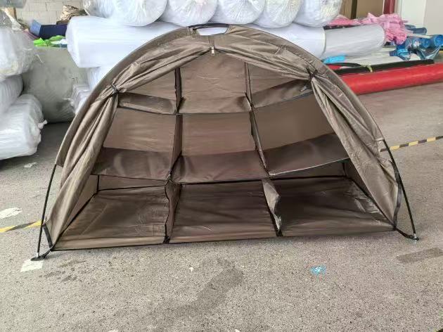 Portable storage tent Bowlift