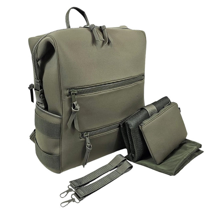 Multifunctional backpack with integrated organization pockets and removable compartment system Bowlift