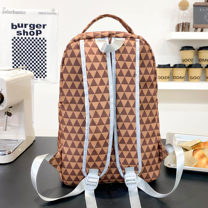 Backpack with Unique Shark Motif Bowlift