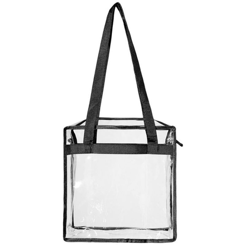 Transparent tote bag with multiple interior compartments Bowlift