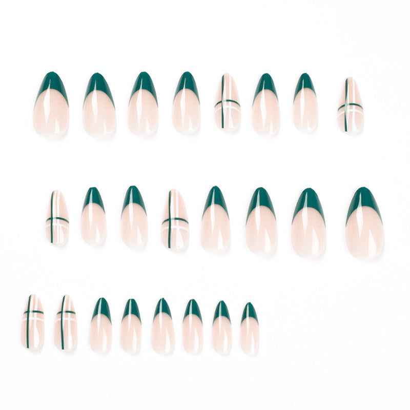 Artful nail art with modern geometric design Bowlift