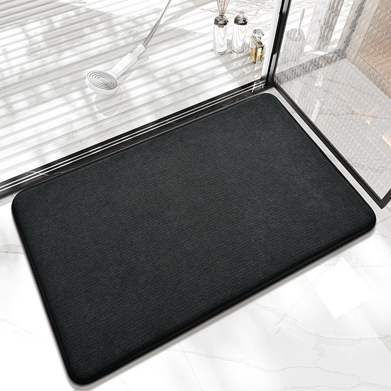 Elegant Textured Bathroom Mat
