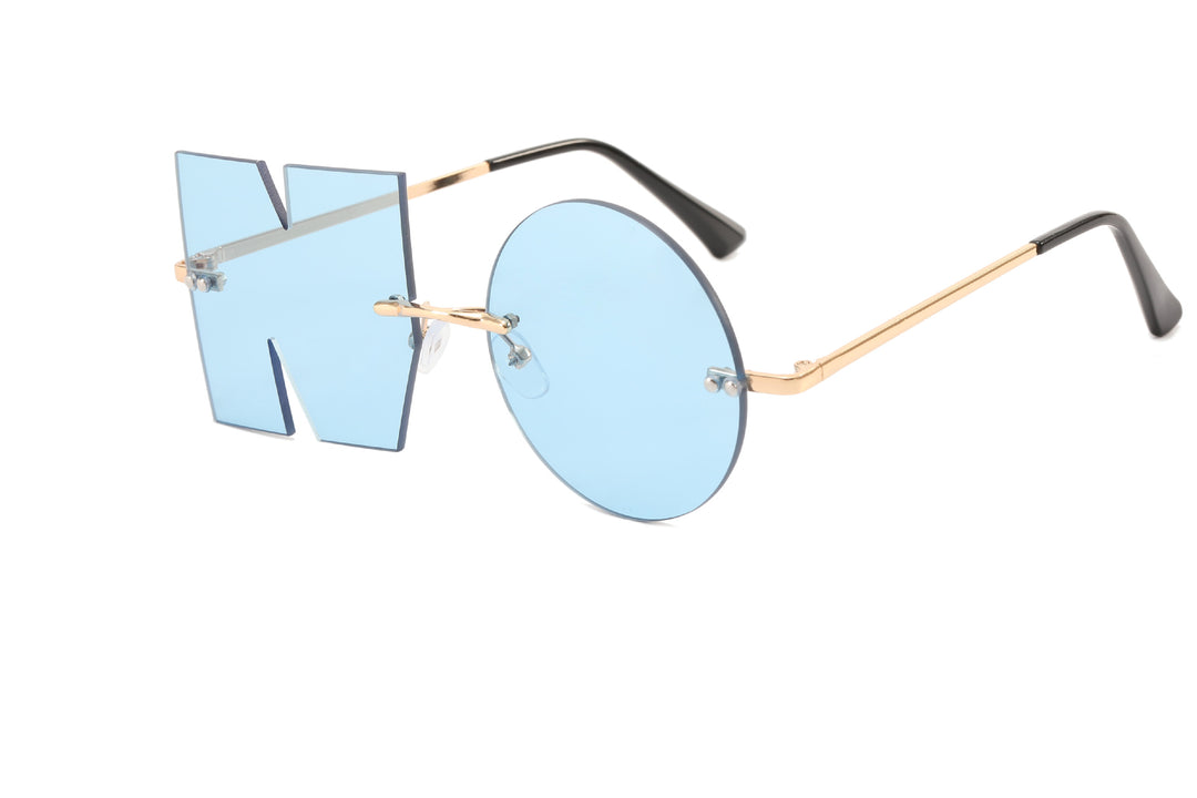 Women's extraordinary geometric sunglasses with striking design Bowlift