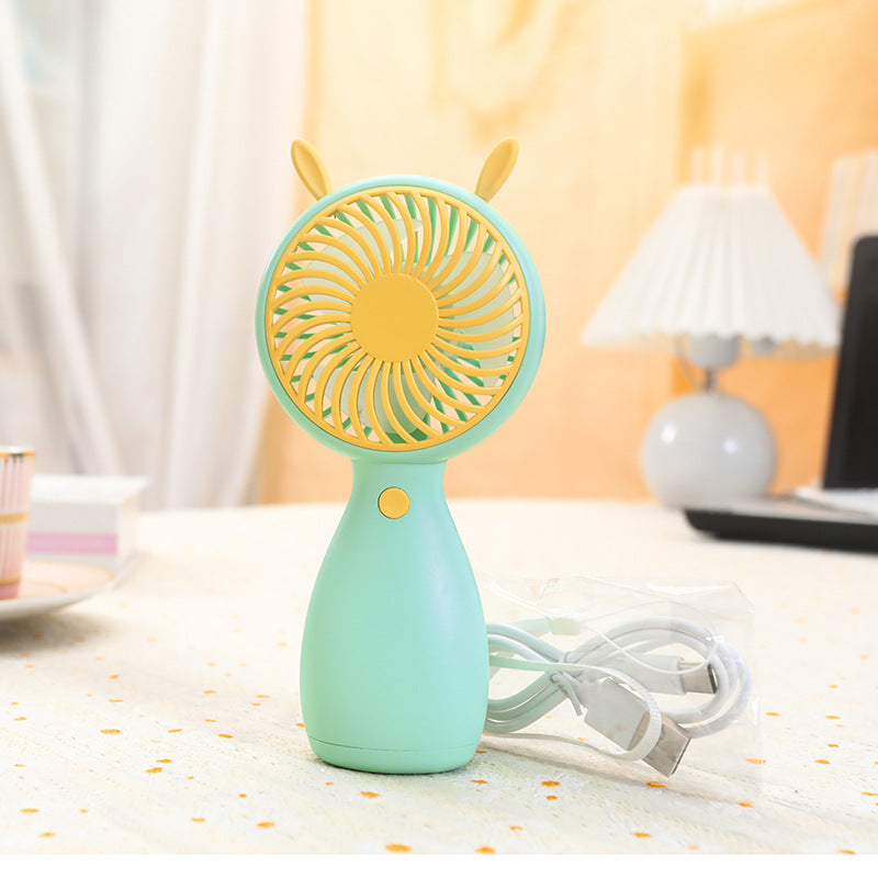 Women Portable Hand Fan in Cute Animal Design Bowlift