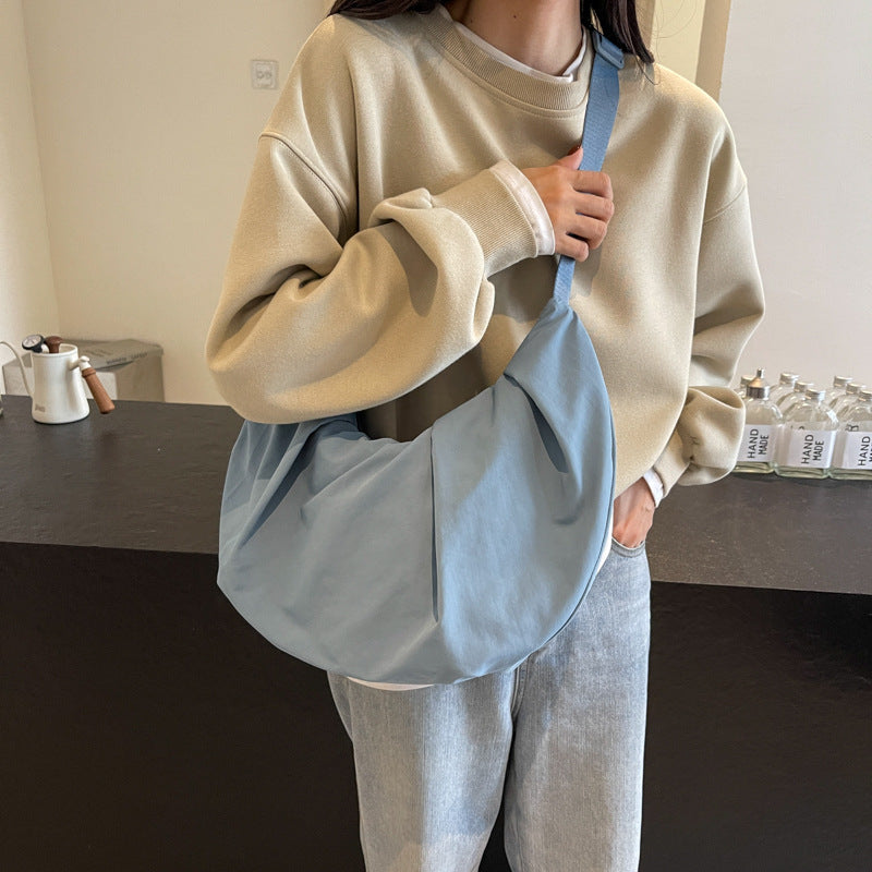 Pleated Fashion Shoulder Bag Bowlift