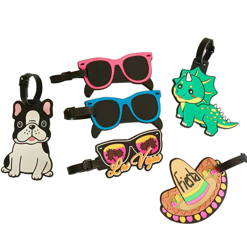 Unisex luggage tag in creative sombrero design Bowlift