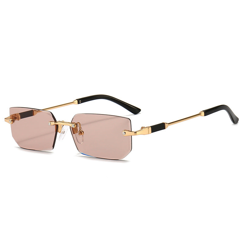 Ladies elegant and fashionable sunglasses with transparent frame Bowlift