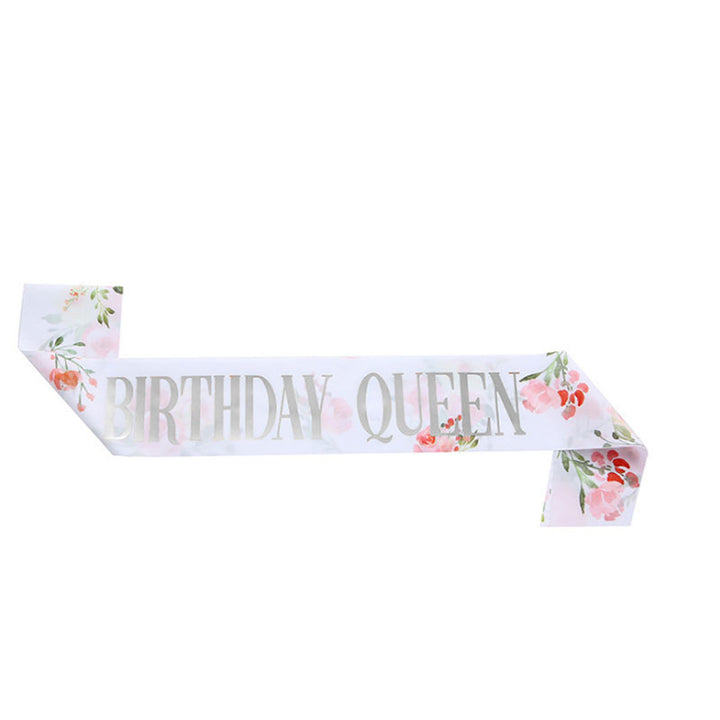 Ladies Sparkling Crown with Rhinestone Decorations Bowlift