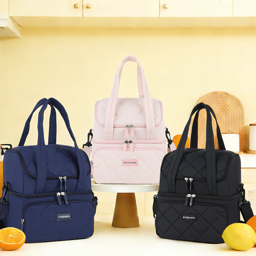 Multi-Functional Insulated Lunch Cooler Bag