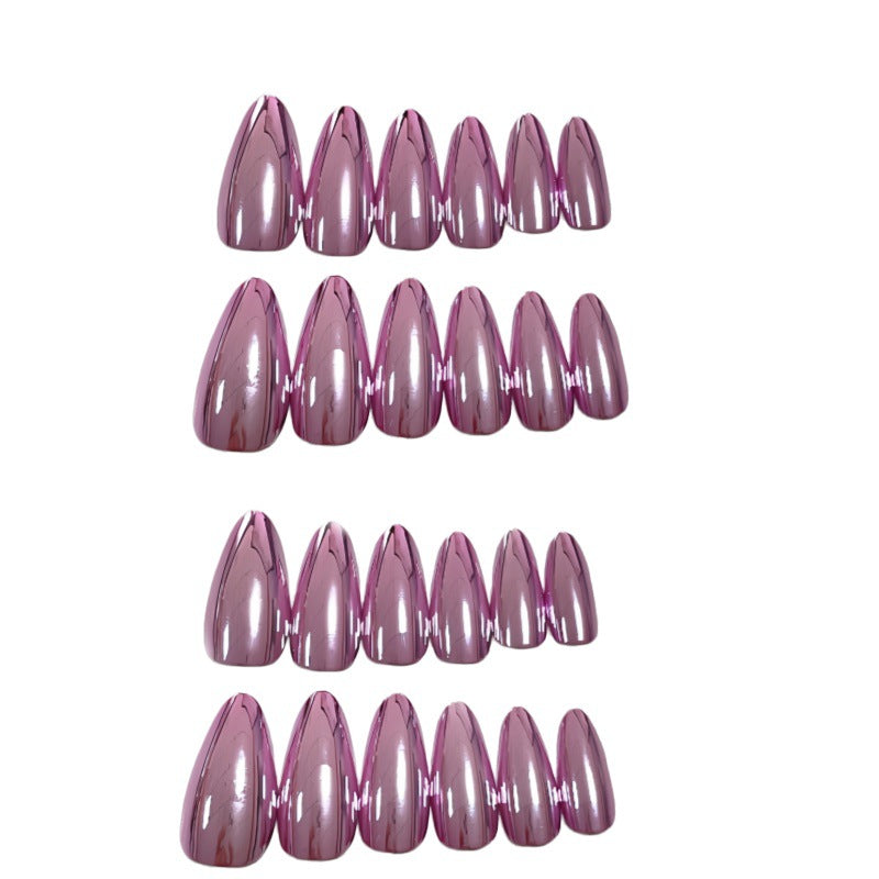 Elegant Stiletto Press-On Nails Set Bowlift