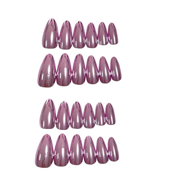 Elegant Stiletto Press-On Nails Set Bowlift