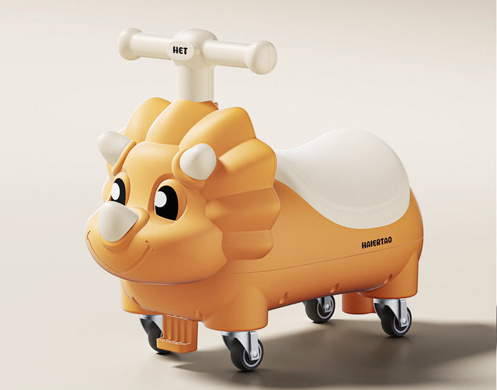 Ride-On Rocking Lion Bowlift