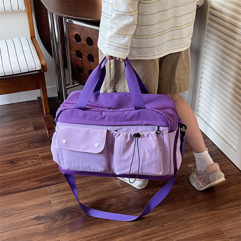 Multi-Pocket Weekend Duffle Bag