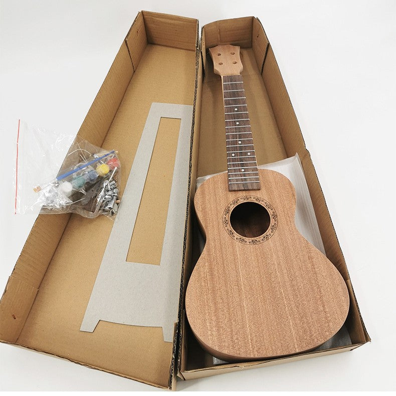 Rainbow Acoustic Ukulele Bowlift