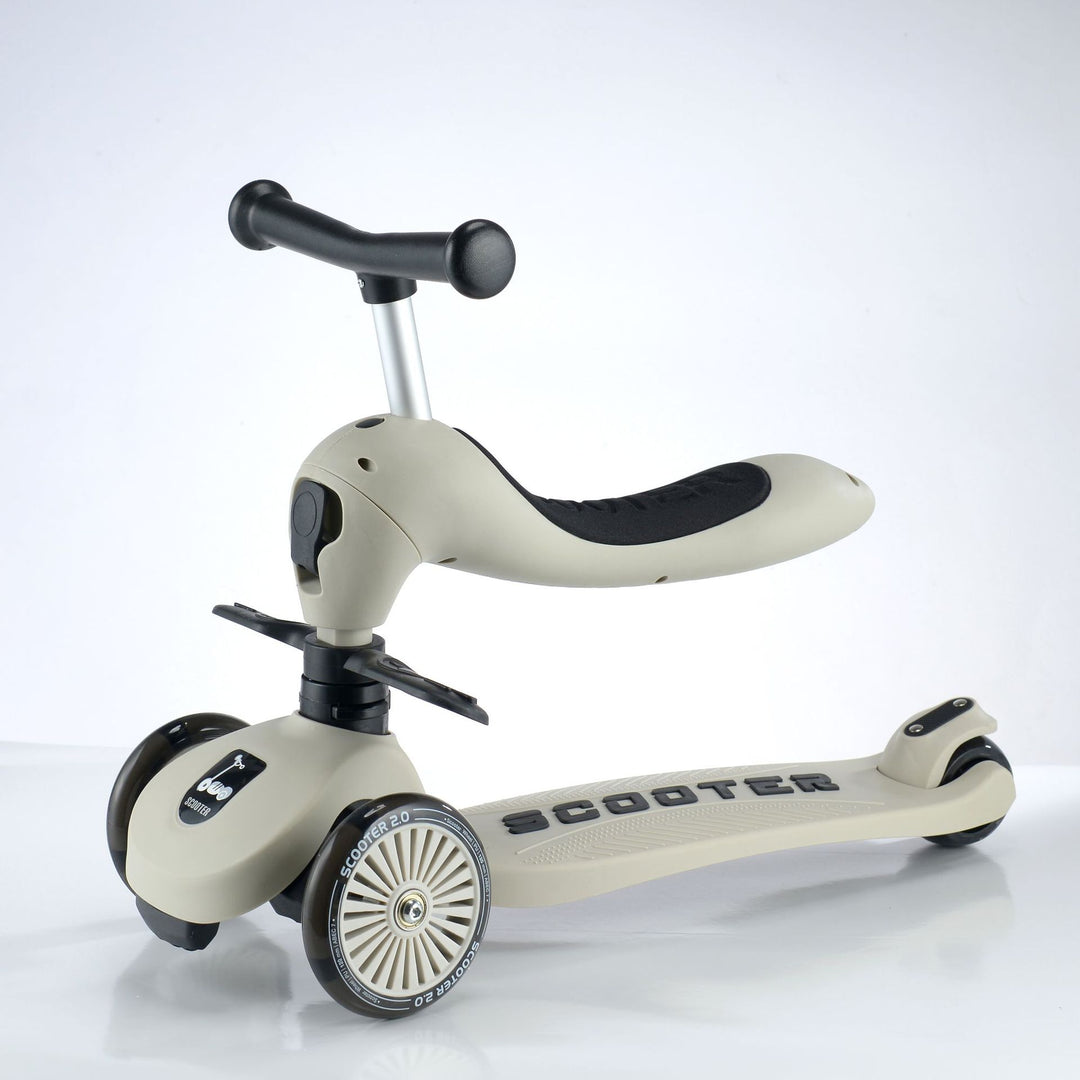 Versatile Three-Wheel Kick Scooter Bowlift