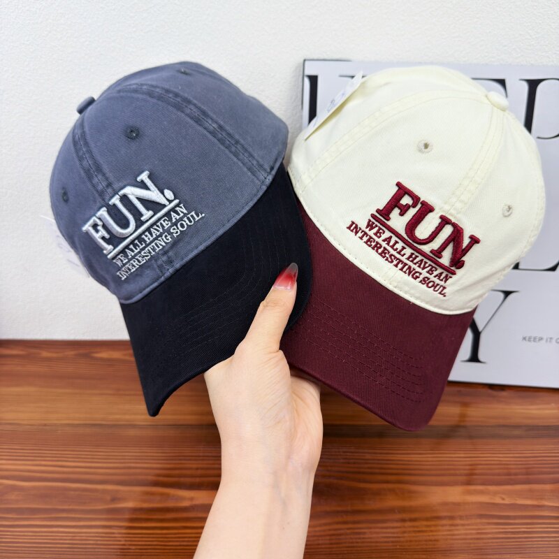 Women's Fun Embroidered Cap Bowlift