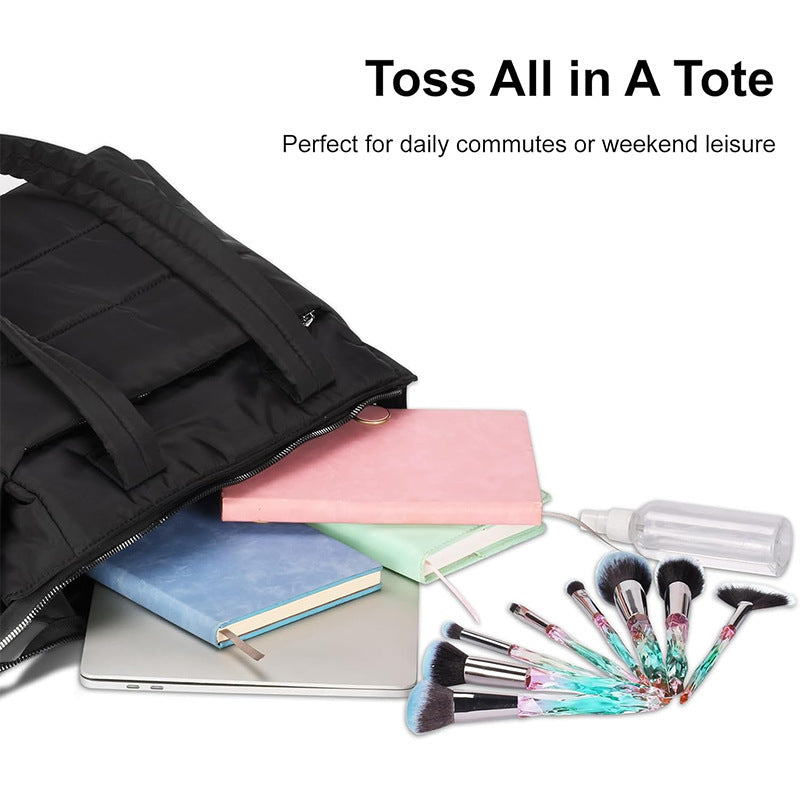 Multifunctional and Padded Tote Bag Bowlift