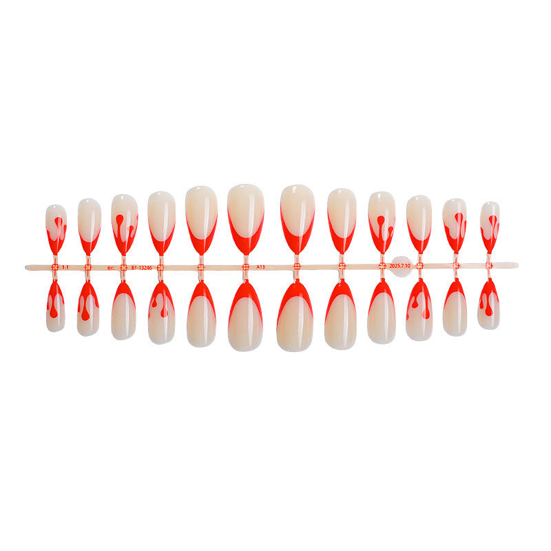 Premium Artistic Press-On Nail Set Bowlift