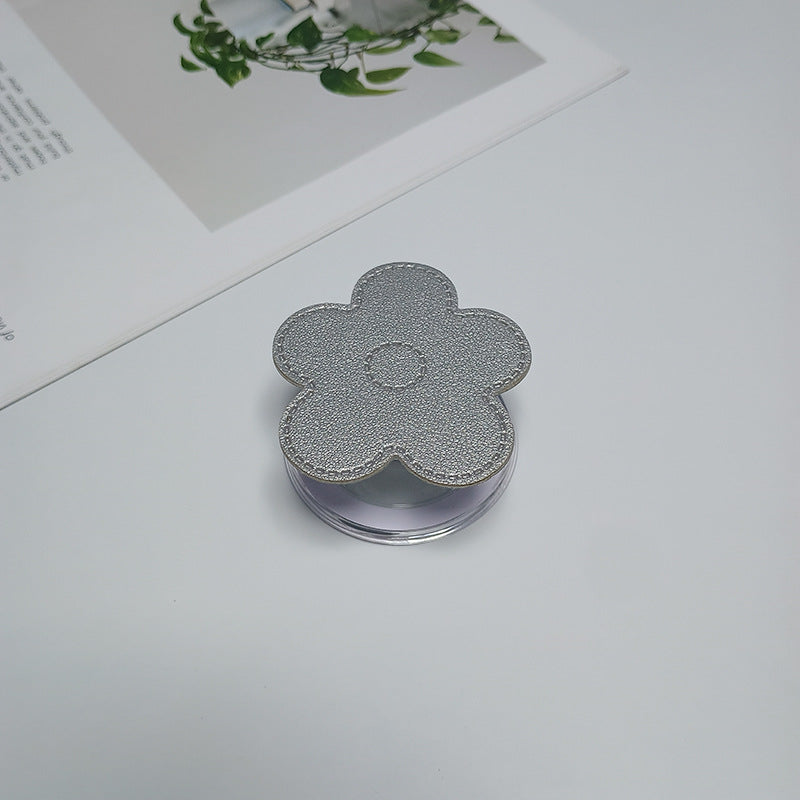 Decorative Flower Compact Mirror Bowlift