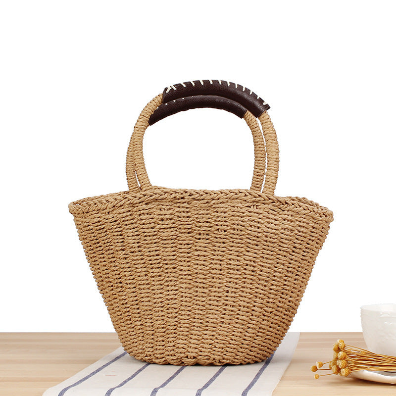 Naturally braided shopping bag Bowlift