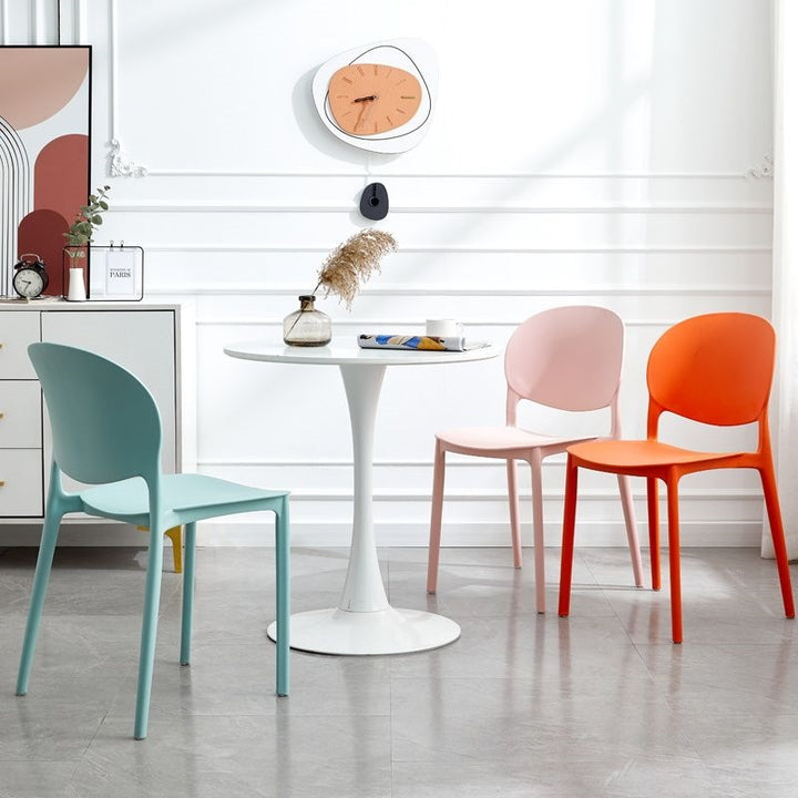 Modern Ergonomic Dining Chair Bowlift