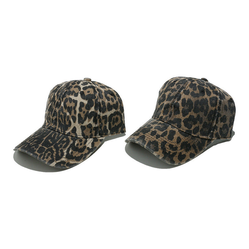 Women's Trendy Animal Print Baseball Cap Bowlift