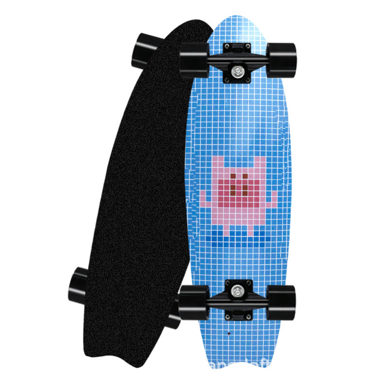 Surf-Inspired Mini Cruiser Skateboard Bowlift