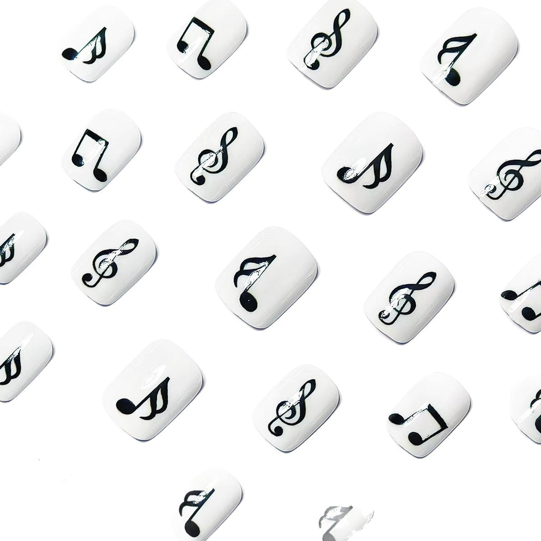 Musical Note Nail Art Bowlift