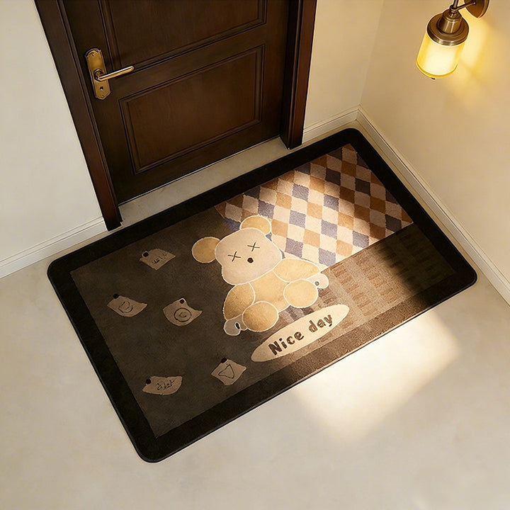 Artistic Cartoon Entrance Mat Bowlift